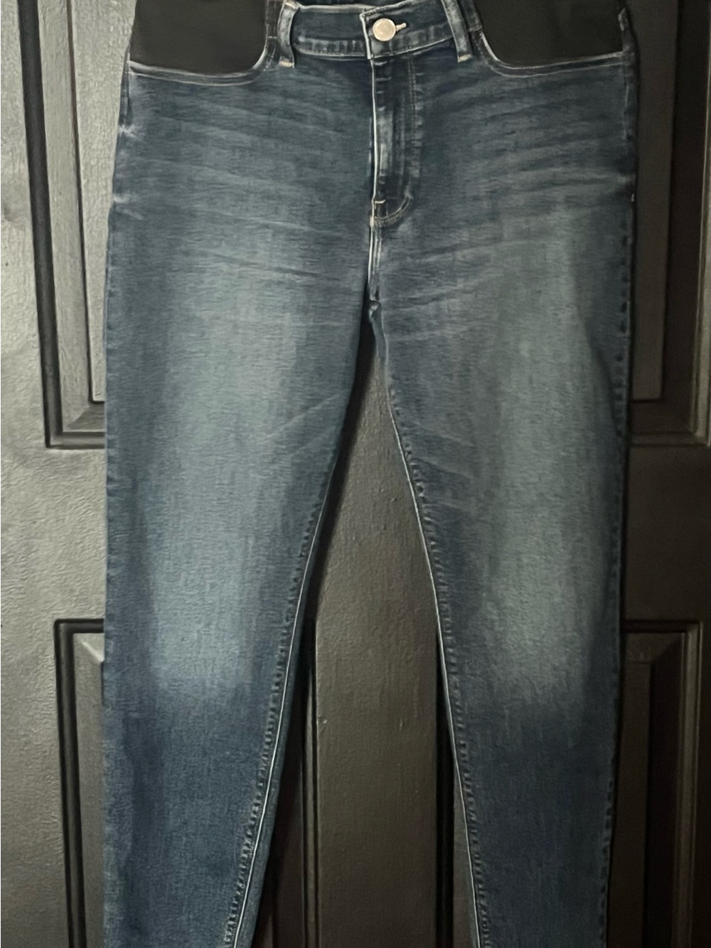 Hudson Jeans Women's Maternity Skinny in Dark Blue Wash